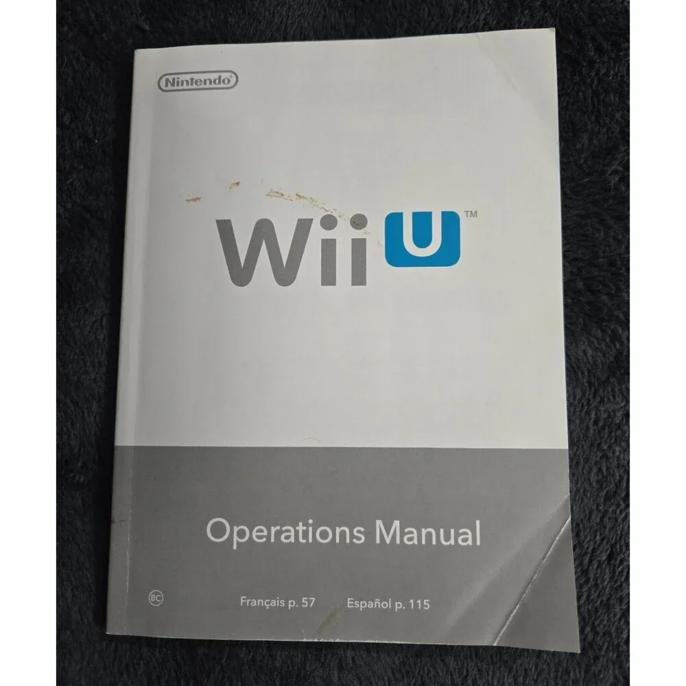 Nintendo WiiU Operations Manual, Quick Start Guides, Hulu flyer
